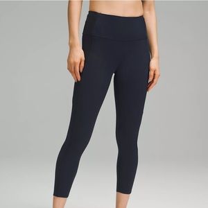 Black 23" Lululemon Black Leggings